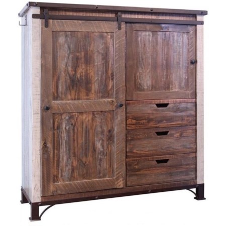 Gentleman's Chest with Sliding Door